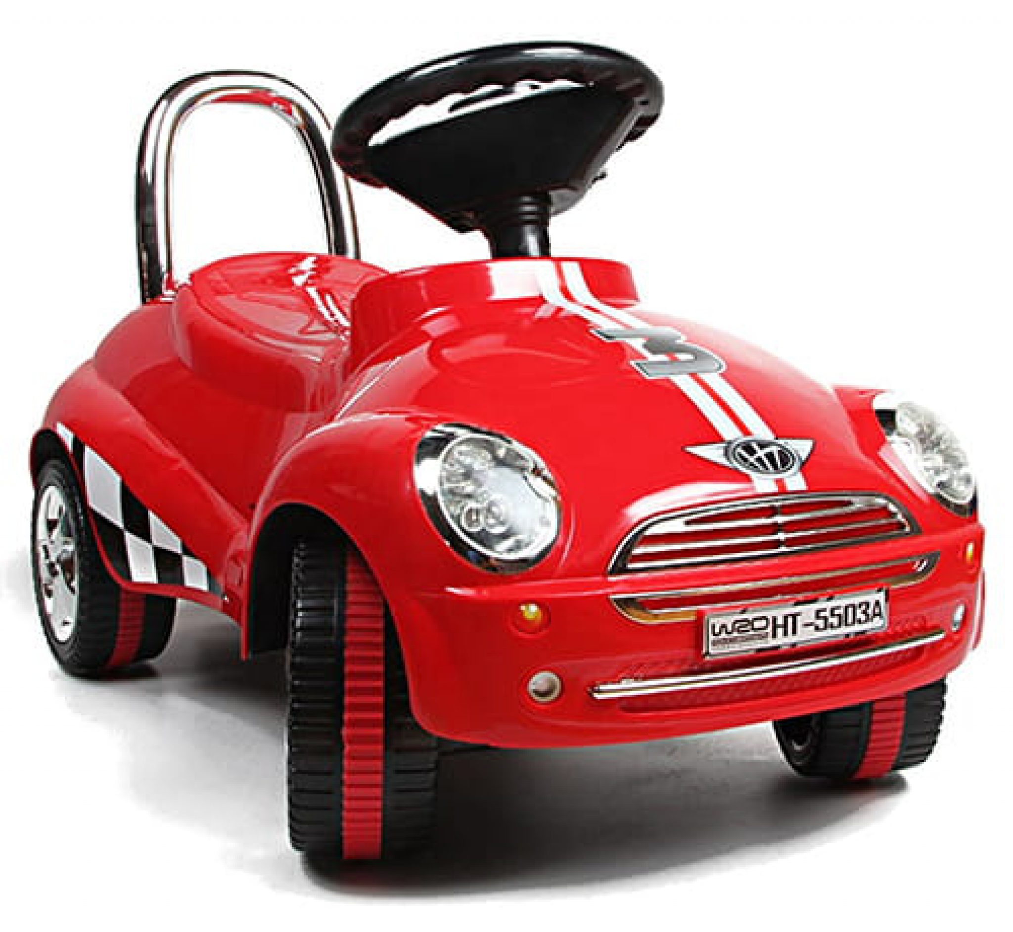 red ride in car